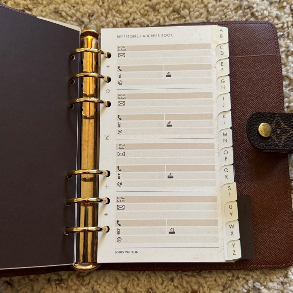 Louis Vuitton Brown Monogram MM Agenda - Picture 12 of 16